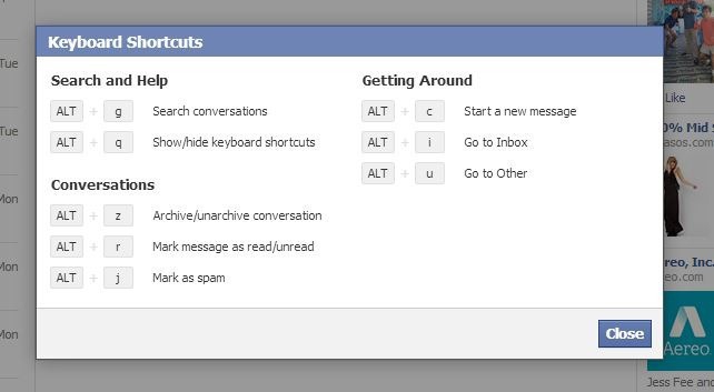 Chat Keyboard Shortcuts คีย์ลัด Chat Keyboard Shortcuts คีย์ลัด
