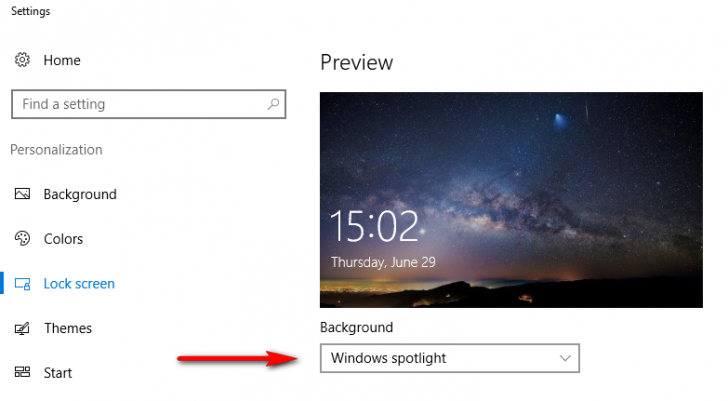 วิธีโหลดภาพ Spotlight พื้นหลังล็อกหน้าจอ บน Windows 10 มาใช้งาน วิธีโหลดภาพ Spotlight พื้นหลังล็อกหน้าจอ บน Windows 10 มาใช้งาน