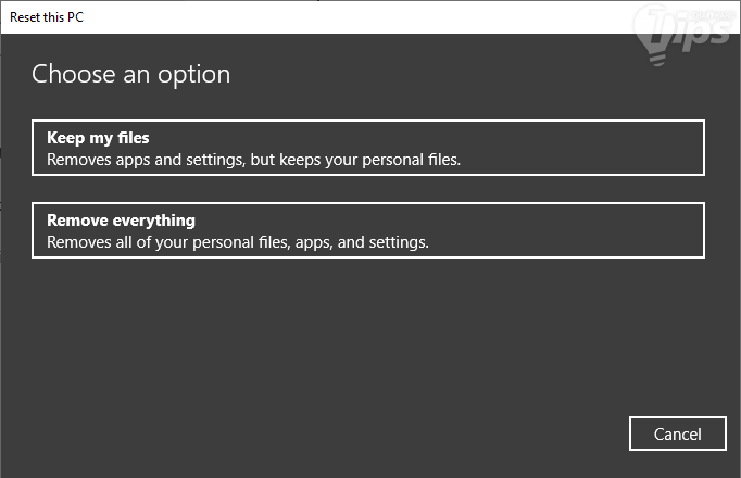 edit boot options factory reset edit boot options factory reset