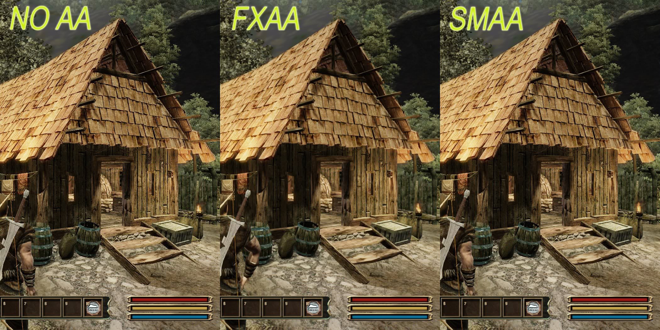 Anti aliasing dlss fxaa mlaa msaa smaa 