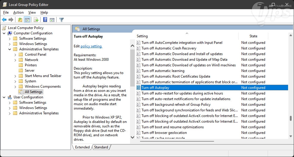 วิธีปิดคุณสมบัติ AutoPlay ในระบบปฏิบัติการ Windows 11 (How To Enable ...