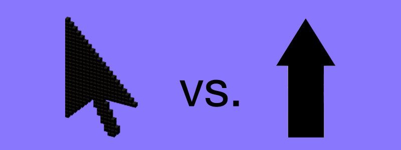 ทำไม เคอร์เซอร์เมาส์ ถึงเอียงไปทางซ้าย ? (Why mouse cursor is left ...